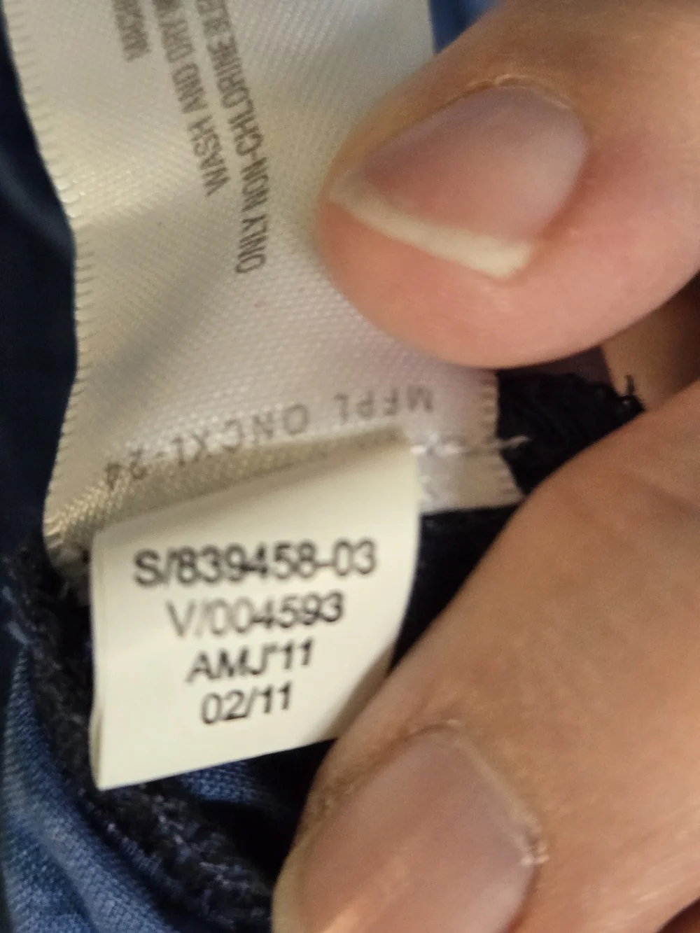 Old Navy Blue Patterned V-Neck Tunic Top